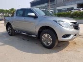 Bán Mazda BT 50 2.2L 4x2 AT năm sản xuất 2018, màu bạc, nhập khẩu Thái