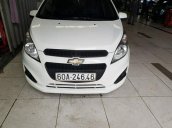 Bán Chevrolet Spark 1.2 LT sản xuất năm 2015, màu trắng, số sàn