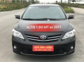 Bán xe Toyota Corolla Altis 1.8G MT năm 2011, màu đen