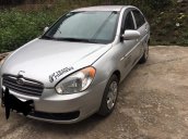 Bán xe Hyundai Verna đời 2008, màu bạc