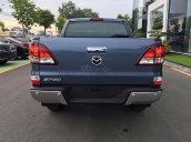 Bán Mazda BT 50 2.2L 4x2 AT đời 2018, màu xanh lam, nhập khẩu 