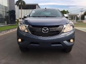 Bán Mazda BT 50 2.2L 4x2 AT đời 2018, màu xanh lam, nhập khẩu 