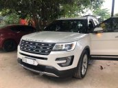 Bán Ford Explorer 2016, màu trắng, xe nhập