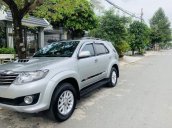 Bán Toyota Fortuner 2014, màu bạc, số sàn