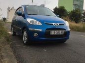 Bán ô tô Hyundai i10 đời 2009, màu xanh lam, nhập khẩu, giá tốt