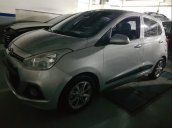 Bán Hyundai Grand i10 1.0AT đời 2015, màu bạc, nhập khẩu  