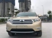 Bán Toyota Highlander SE 2.7 2011, màu vàng số tự động