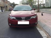 Bán xe Kia Cerato 1.6AT sản xuất 2010, màu đỏ, xe nhập, số tự động