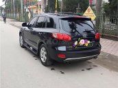 Bán Santa Fe SLX 7 chỗ. Đời 2007, xe nhập khẩu, màu đen, máy dầu, 2 cầu, số tự động, odo 86000 km