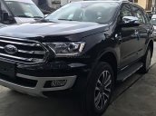 Bán Ford Everest Titanium 2.0L 4x4 AT năm sản xuất 2018, màu đen, xe mới chính hãng 100%