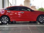 Cần bán xe Honda Civic 1.8E CVT năm sản xuất 2018, màu đỏ, nhập khẩu nguyên chiếc