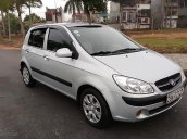 Bán Hyundai Getz sản xuất năm 2010, số tay, máy xăng, màu bạc