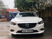 Cần bán Mazda 6 2.0 AT sản xuất 2015, màu trắng số tự động