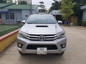 Bán Toyota Hilux 3.0G 4x4 AT sản xuất năm 2016, màu bạc, nhập khẩu 