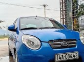 Bán xe Kia Picanto 1.1 AT năm sản xuất 2008, màu xanh lam, nhập khẩu  