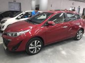 Bán xe Toyota Yaris 1.5G CVT 2018, màu đỏ, nhập khẩu