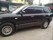 Bán xe Hyundai Santa Fe Gold đời 2004, màu đen, xe nhập chính chủ, giá 268tr