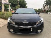 Bán Kia Cerato máy 1.6 sản xuất năm 2016, số tự động, máy xăng, màu đen, nội thất màu kem, đã đi 50000 km