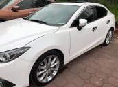 Bán xe Mazda 3 2.0, đăng ký T4/2015, màu trắng