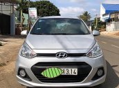 Bán Hyundai Grand i10 1.0 MT năm sản xuất 2015, màu bạc, đăng kí lần đầu tháng 11/2016, nhập Ấn Độ