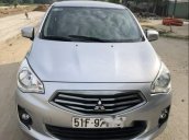 Bán Mitsubishi Attrage năm sản xuất 2016, màu bạc, nhập khẩu  