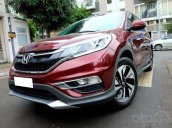 Cần bán gấp Honda CRV đời 2016 bản 2.4, màu đỏ mận