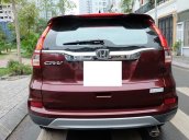 Cần bán gấp Honda CRV đời 2016 bản 2.4, màu đỏ mận