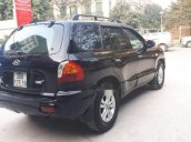 Bán xe Hyundai Santa Fe AT 2004, màu đen, nhập khẩu  