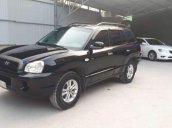 Bán xe Hyundai Santa Fe AT 2004, màu đen, nhập khẩu  