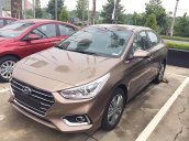 Bán xe Hyundai Accent 1.4 ATH đời 2018, màu nâu, giá chỉ 555 triệu