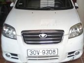 Cần bán lại xe Daewoo Gentra đời 2009, màu trắng, giá chỉ 170 triệu