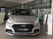 Bán Hyundai Grand i10 sản xuất năm 2019, màu bạc, giá tốt