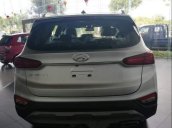 Bán xe Hyundai Santa Fe sản xuất 2019, màu bạc