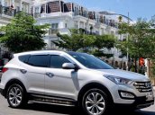 Cần bán gấp Hyundai Santa Fe sản xuất năm 2015, màu bạc, giá tốt