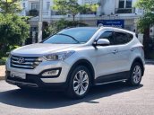 Cần bán gấp Hyundai Santa Fe sản xuất năm 2015, màu bạc, giá tốt