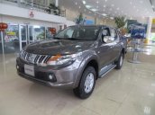 Bán ô tô Mitsubishi Triton 2019, màu xám, nhập khẩu giá cạnh tranh