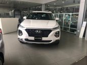 Bán xe Hyundai Santa Fe 2019, màu trắng giá cạnh tranh