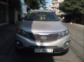 Bán Kia Sorento sản xuất 2013, màu bạc xe gia đình