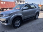 Bán xe Toyota Fortuner đời 2014, màu bạc chính chủ