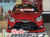 Bán xe Toyota Wigo đời 2019, màu đỏ số tự động, 405 triệu