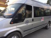 Bán Ford Transit màu xanh, đời 2005, xe đang chạy bình thường, máy ổn