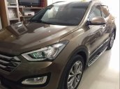 Bán Hyundai Santa Fe 2015, màu nâu chính chủ, giá tốt