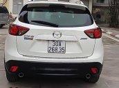 Cần bán Mazda CX 5 2.0 AT đời 2014, màu trắng, 750tr