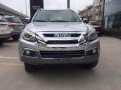 Bán Isuzu mu-X 1.9 4X2 MT năm 2018, màu bạc, nhập khẩu