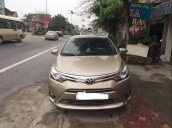 Cần bán xe Toyota Vios sản xuất 2015, màu vàng giá cạnh tranh