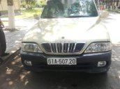 Chính chủ bán Ssangyong Musso đời 2003, màu vàng cát