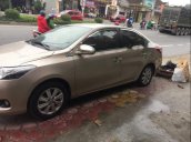 Cần bán xe Toyota Vios sản xuất 2015, màu vàng giá cạnh tranh