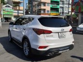 Hyundai Santa Fe CRDi model 2017, màu trắng, nhập khẩu còn mới toanh, full option loại cao cấp nhất, 1 tỷ 50tr