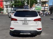 Hyundai Santa Fe CRDi model 2017, màu trắng, nhập khẩu còn mới toanh, full option loại cao cấp nhất, 1 tỷ 50tr