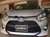 Bán xe Toyota Wigo 1.2 MT 2019, màu bạc, xe nhập, giá tốt